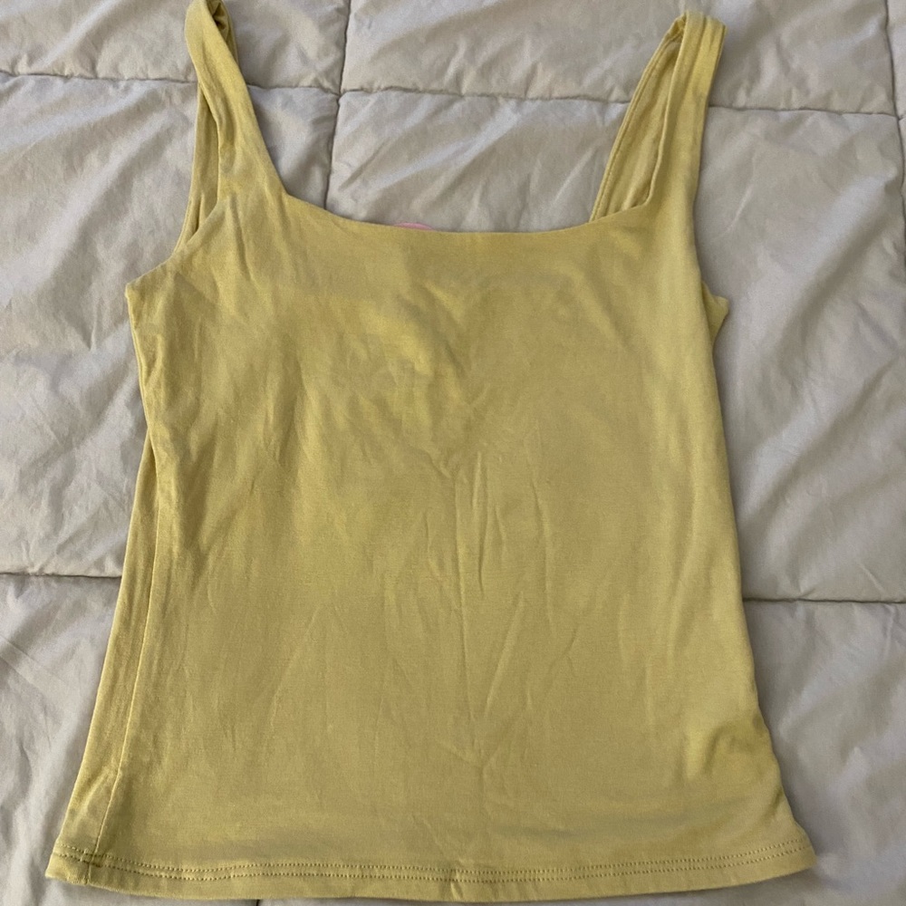 Wasabi & Mint tank top